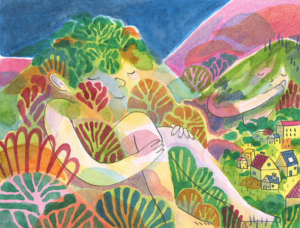 Illustration - aquarelle