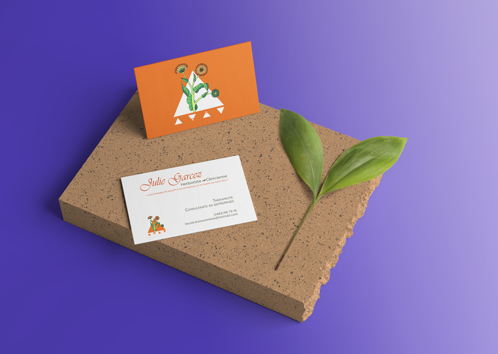 Free-Two-Business-Card-on-Brick-Mockup